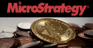MicroStartegy Bitcoin logos